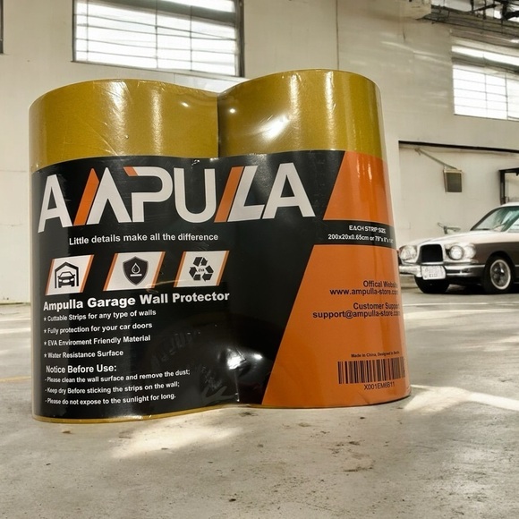 Protect Your Car Doors from Garage Walls with Ampulla's Premium Wall Protectors! - Picture 1 of 6